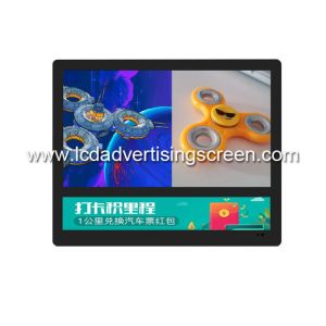 WiFi Double Screen LCD Advertising Player With CMS Software