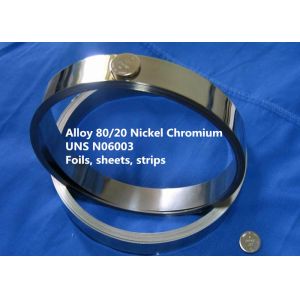 Alloy 80/20 Nickel Chromium Special Alloys For Electronic With Good Oxidation