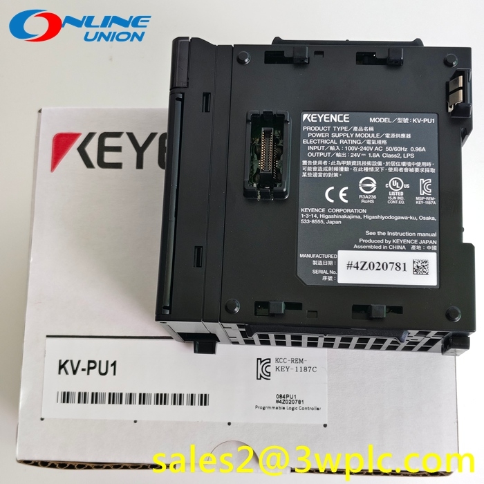 KV-PU1 KEYENCE High-Precision Pressure Sensor – Robust Sensing for Industrial &