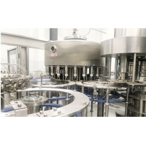 Rotary Plastic Bottled Filling Machine Photoelectric Detection For Drinking