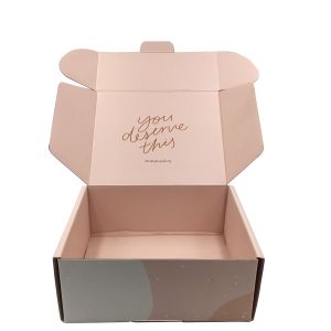 2C Paper Gift Boxes Cosmetic Electronic Products Freight Saving Folding Boxes