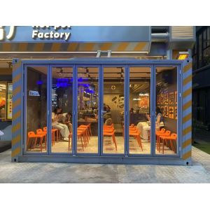 folding window aluminum balcony vertucal