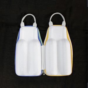 Bottle Wine EVA Carrying Case Emboss Logo For Travel