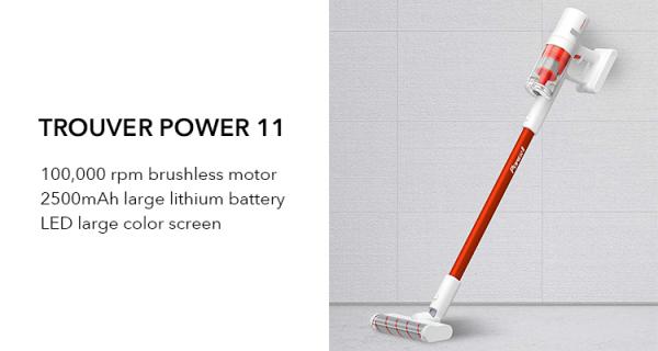 TROUVER Power 11 Handheld Vacuum Cleaner Dust Remover Portable Household Cleaning Tools Dust Sweeper