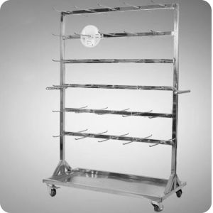 Clean Storage 1260mm Height SMT SMD Reel Rack Open Shelving