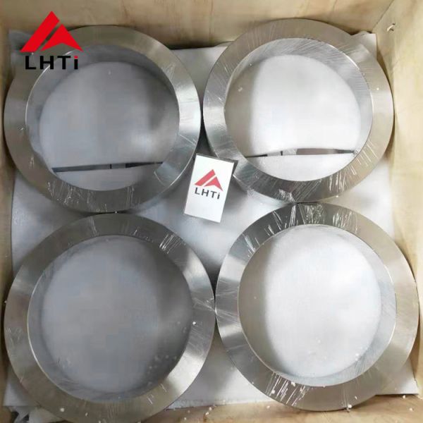 Industrial Bright Surface Titanium Alloy Forging Ring ASTM B381