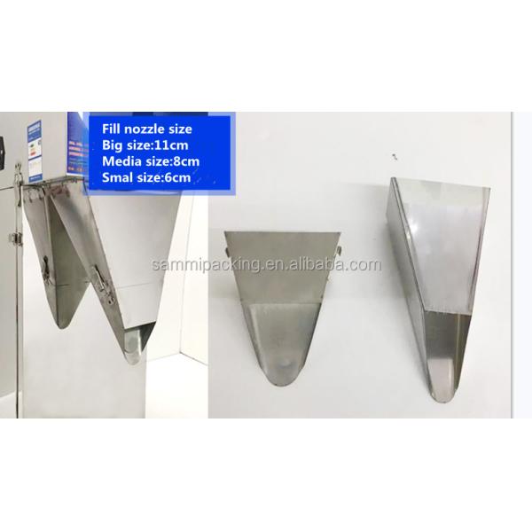 Automatic Particle Granule Grain Powder Weighing and Filling Machine Semi Automatic Fillers with Big Hopper