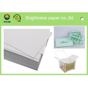 Food Grade Cardboard Sheets , Folding Box Board Paper Chemical Mechanical Pulp