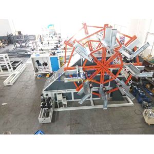 Automatic Coiler With Accumulator For Drip Irrigation PE Pipe Extrusion Line