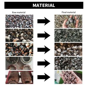 Waste Motor Stator Recycle Machine for Customized LOGO Motor Rotor Stator