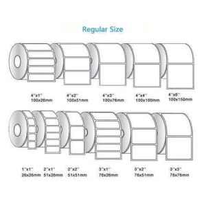 Thermal Adhesive Labels Waterproof And High Definition Printable