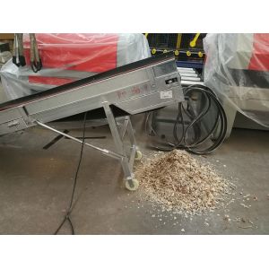 Pallet Grinding Chips Making Machine, Pallet Reclaiming Crusher with magnetic
