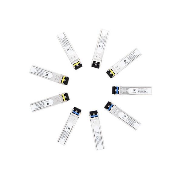 Quality LC Connector Bi Directional 80km 2.5G SFP Optical Transceivers for sale