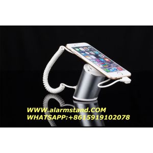 COMER plastic mobile display stands anti-theft security gripper phone