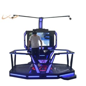 9D VR Simulator with 250x250x240CM Size 110V/220V Voltage and 42LCD Screen for