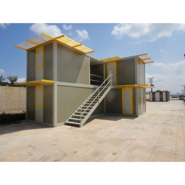 Modern Modular House Container - Galvanized Steel Structure, Sandwich Panel