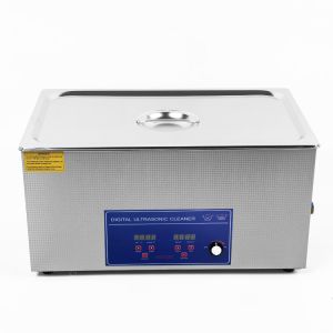 40kHz Power Adjustable Ultrasonic Cleaner 500W With Heater Timer