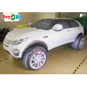 Custom White Oxford Inflatable Vehicle For Advertising