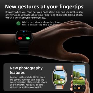 2 In 1 H12 550mA Rechargeable Wireless Ultra Smartwatch WearFit Pro