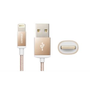 Pisen nylon double-side rapid USB cable for Iphone X/8(plus)/7(plus)/ 6S(plus)/6
