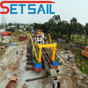26inch River Sand Dredger with Underwater Pump Total Weight 380t and Customized