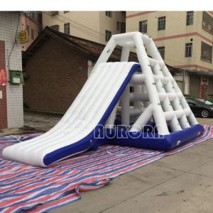 OEM Logo Inflatable Water Toys Floating Water Slide Tower For Kids Or Adults
