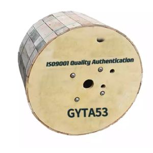 Direct Burial Fiber Optic Cable GYTA Armoured Single Mode 144 Core Double Sheath