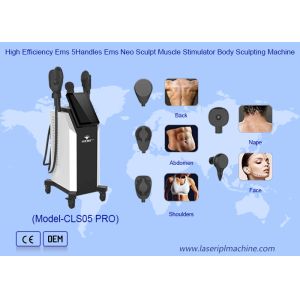 HIEMT 5Handle EmsFace Machine Dual System Body Firming Slimming Machine