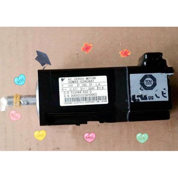 Yaskawa SGMAS-C2ACA41 AC SERVO MOTOR 150W 200V 3000RPM 1.8A NEW