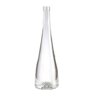 Wholesale Clear Evian Mineral Water Glass Bottle 350ml 500ml 750ml with Hot Stamping Cap and Wine from china suppliers