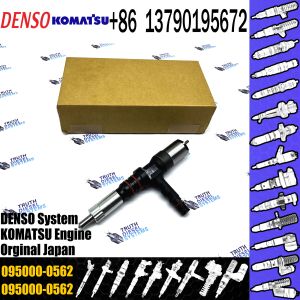 SA6D140E-3/3H Common Rail Injector 095000-0561 095000-0562 For KOMA-TSU 6218-11