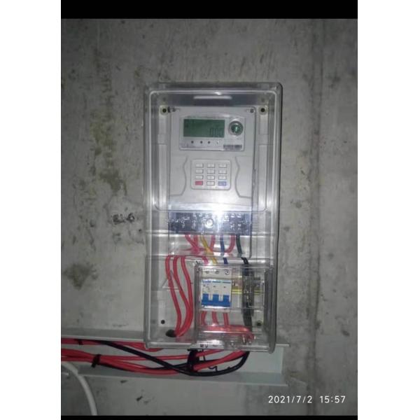Quality Smart Prepaid Electricity Meter 230V Single Phase with Keypad Input for sale