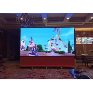 Front Open Magnetic Indoor Full Color LED Display 4mm Pitch Life span 100000