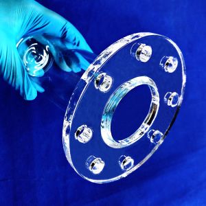 Wholesale CNC Finishing Seal Quartz Flange Welding And Drilling from china suppliers