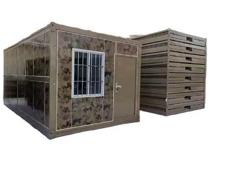 Fast Install Customized Tiny Folding Pack Container House with Modern Simple