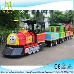 Hansel cheap Tourist Amusement Trackless Kids Mini Train amusement trains for