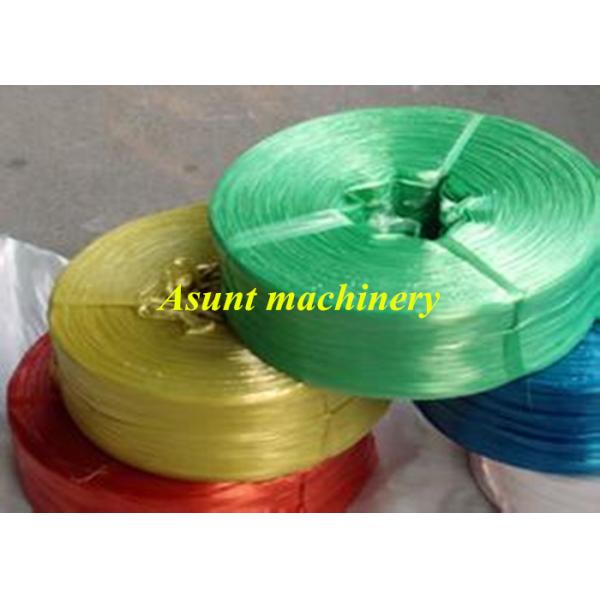 PLC control Plastic Rope Machine , PP PE nylon rope machine baler