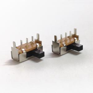China Slide Switch, Single Pole 1P2T SPDT Sliding Switch, Horizontal Side Push Tact Switch,Interruptor On-Off Toggle Switch on sale