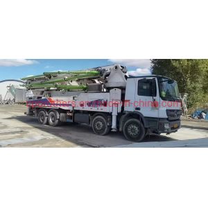 49 Meter Used Heavy Equipment Concrete Pump Machine with Cylinder Type Structure
