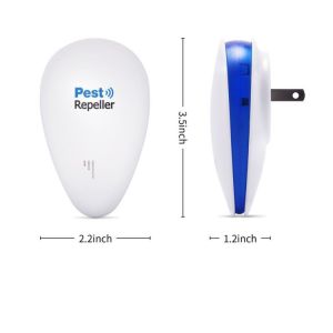 Blue light Ultrasonic Insect Repellent new key clip electronic repeller