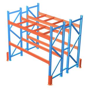 Buy cheap Mutitier Selective Pallet Racking RAL Color 2T Metal Warehouse Shelving from wholesalers