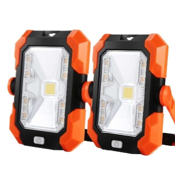 Quality Rechargeable Emergency Light Monocrystalline Silicon Solar Mobile Work Light for sale