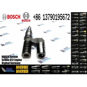 1766549 Unit Diesel Fuel Injector 0414701037 0414701062 2098522 For Scania