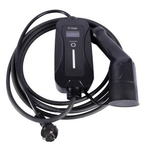 IEC62196-2 mode2 charger 3.5kw single phase adjustable current portable ev