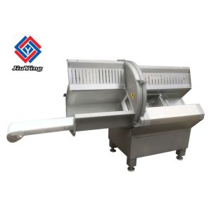 Frozen Bacon Slicing Machine / Ham Or Mutton Meat Slicing Equipment