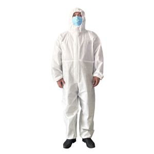 Eco Friendly Operation Disposable Protective Coverall Customized Size For