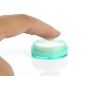 Multi Color 5ml Face Cream Containers Jar XFFC-07 With White Screw Lid