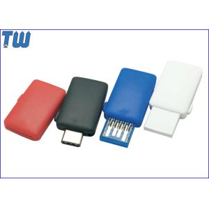Double USB Interface Sliding USB 3.1 Type C Flash Drive OTG Function