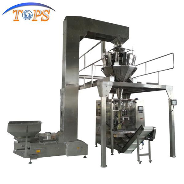 Liquid / Granules Automatic Vertical Packing Machine , Automatic Sugar Packing