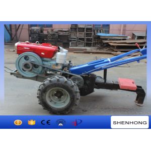 China Diesel Engine Single Capstan Tractor Cable Pulling Winch 37M / Min on sale